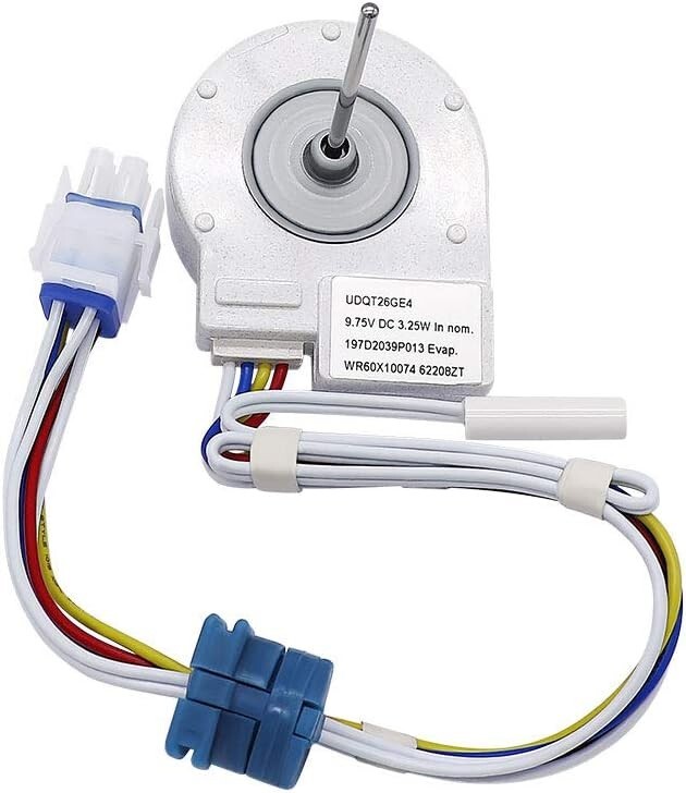 Evaporator Fan Motor for GE Fridge Freezer WR60X10074 PS304658 AP3191003 1-PACK