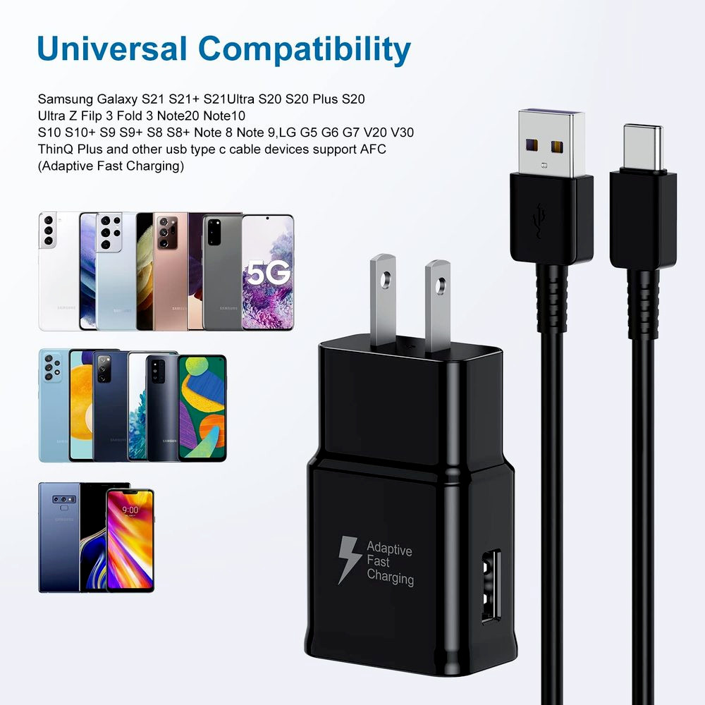 2x Fast Charging Block USB Adaptive Fast Charger Box Android Cell Phone Tablet