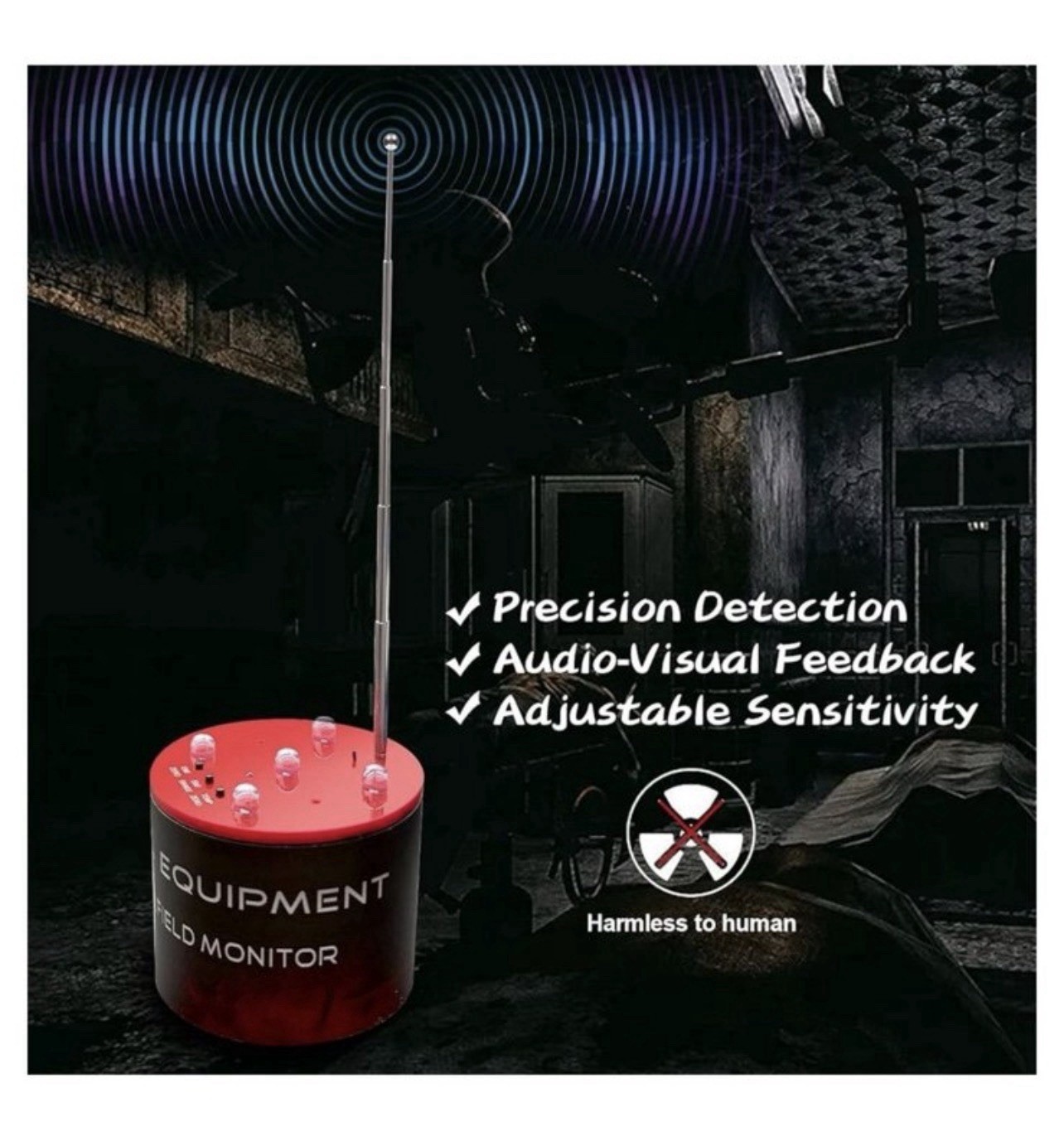 EMF Paranormal Detector Equipment Temperature Deviation & Enhanced Sensitivity