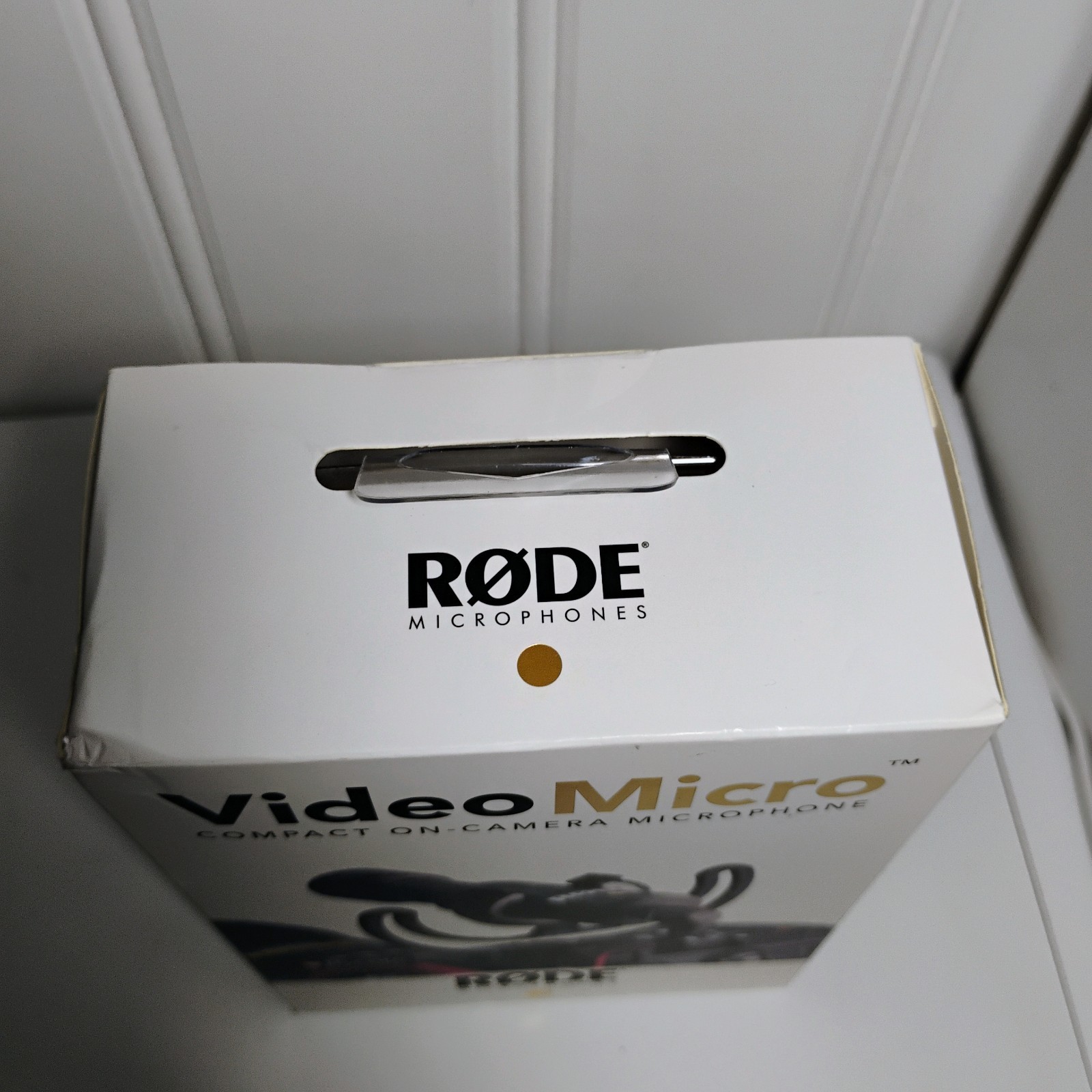 Rode VideoMicro Compact On Camera Microphone NEW SEALED Rycote mount
