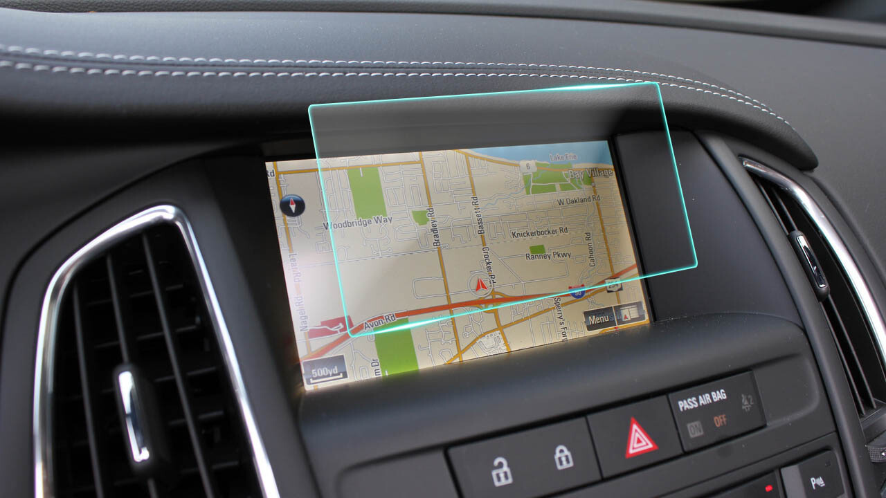 Crystal Clear Screen Protector for 2016 Buick Cascada Vehicle Navigation