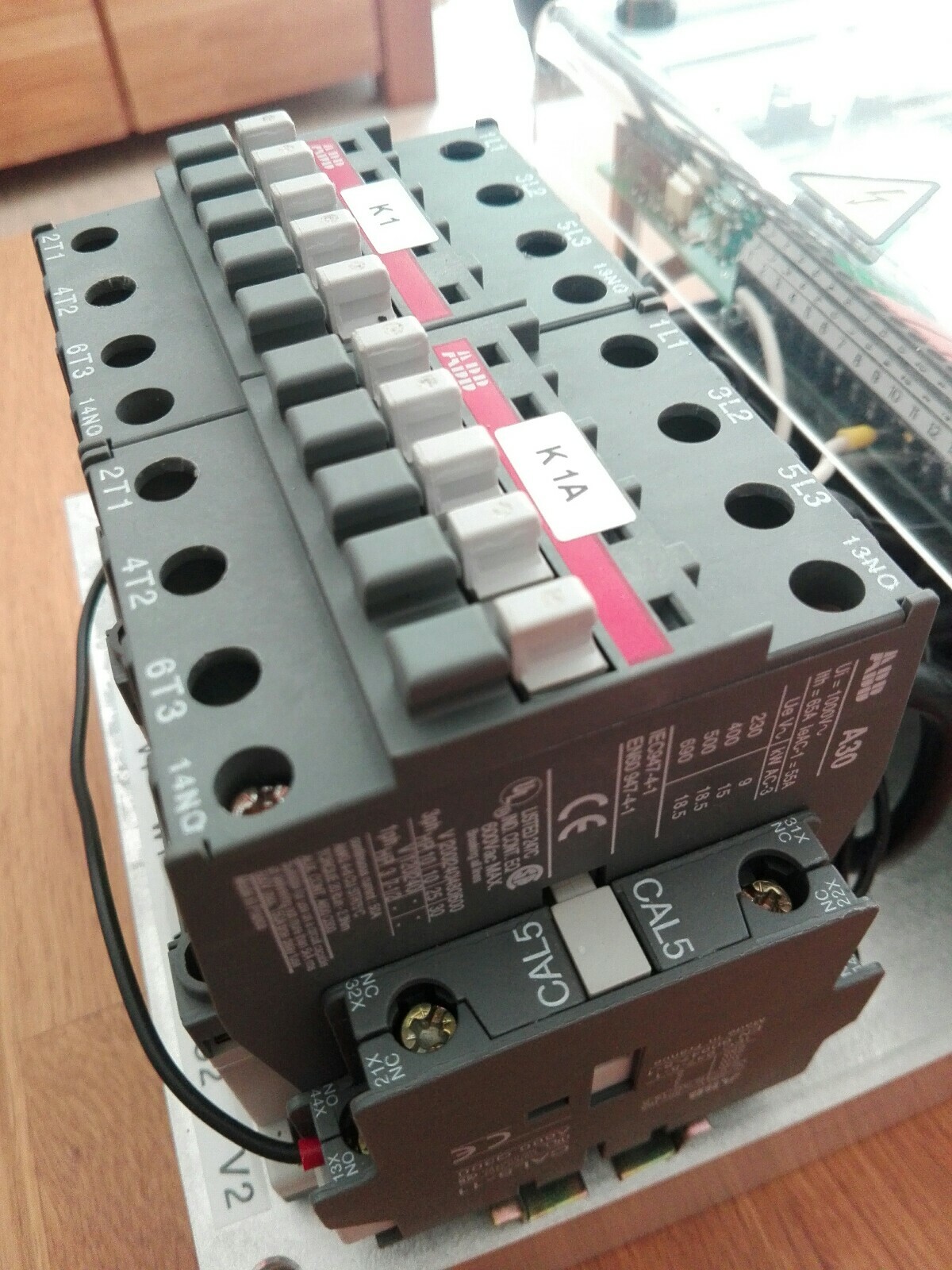 Tele Liftstart 16-6 + ABB Reversible Contactor