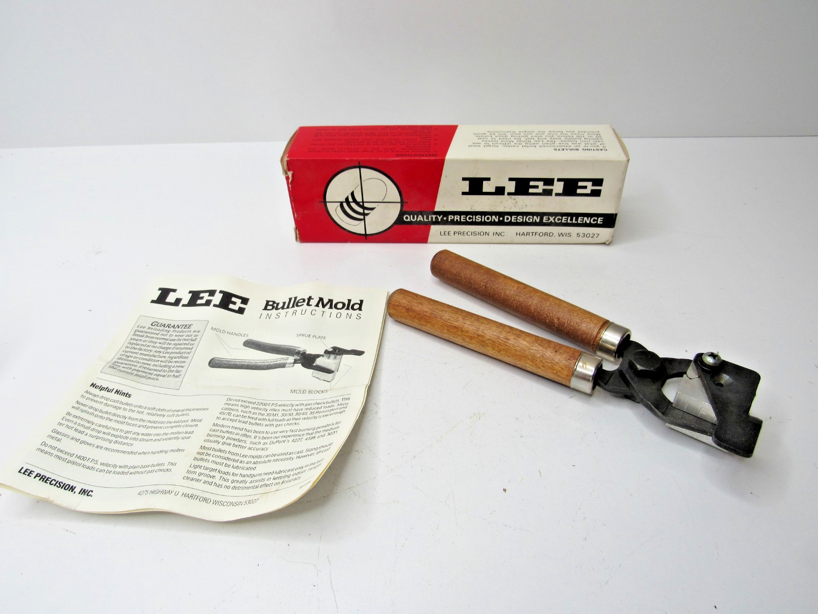 LEE 90409 Bullet Mold .313 46 Gr 313 RB #P17