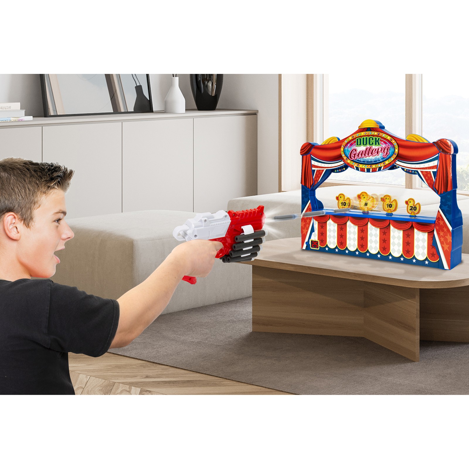 Retro Arcade Electronic: Duck Shooting Gallery - Tabletop Game
