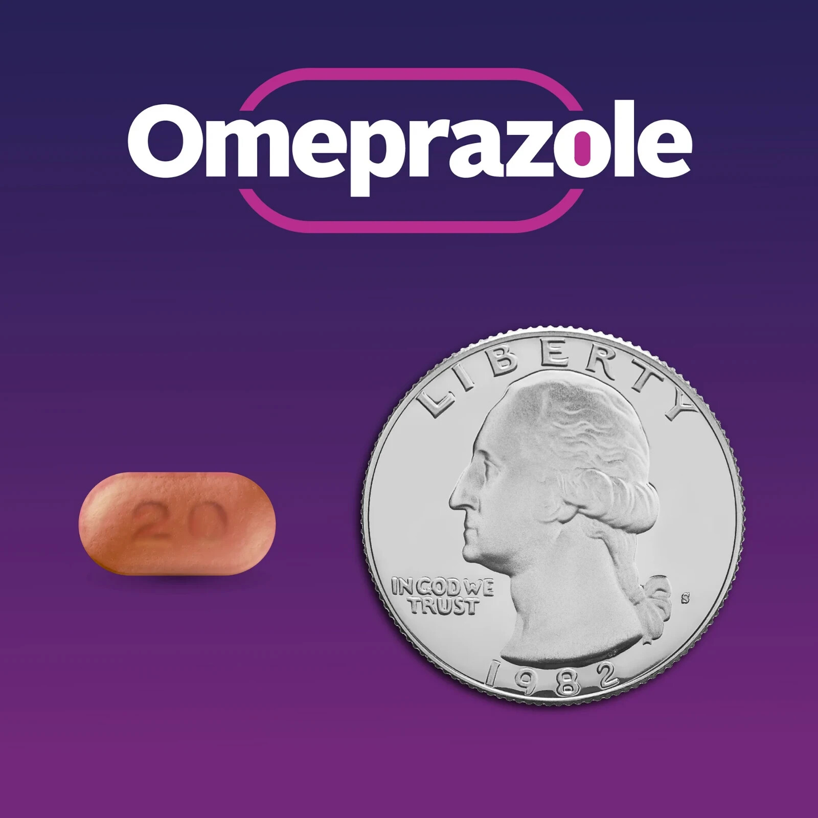 Equate Omeprazole Delayed Release Tablets 20 mg, Frequent Heartburn