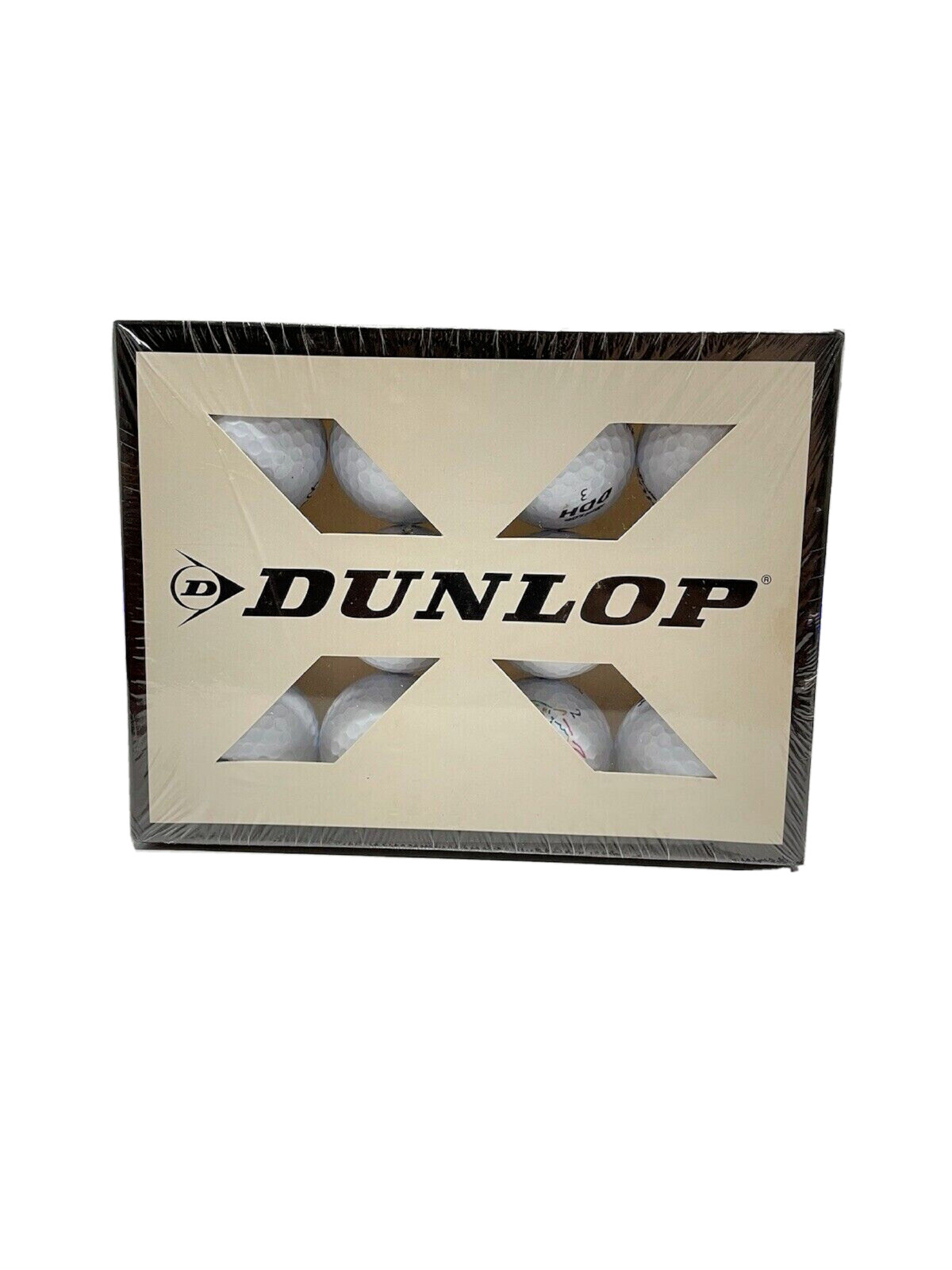 DUNLOP X-OUT Golf balls 1 dozen 12 white New NOS asst numbers