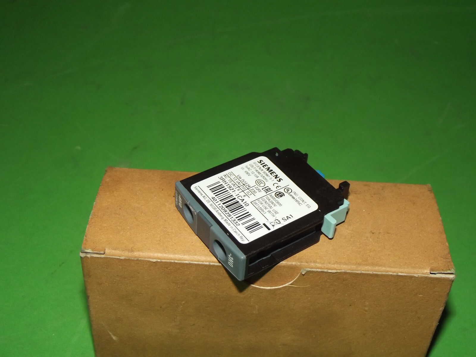 Lot 10 pcs. of SIEMENS 3RH1921-1CA10 SIEMENS Auxiliary Contact