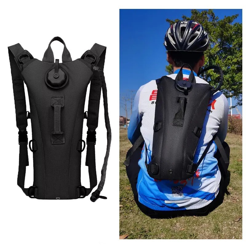 Hydration Backpack 3L Water Bladder Bag Lightweight Pack Cycling Camping Hiking