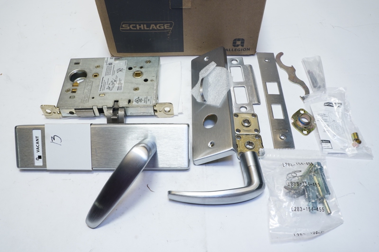 MISSING CYLINDER! New Schlage Commercial L9456L 07N 626 00N RH Ships FREE