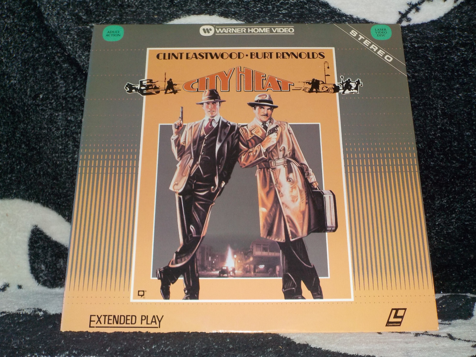 City Heat Laserdisc LD Clint Eastwood Burt Reynolds Free Ship $50