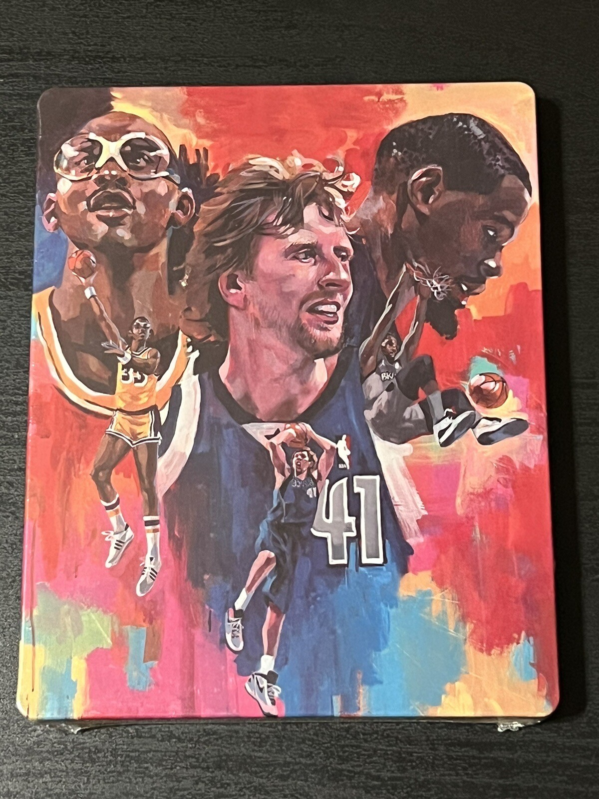 NBA 2K22 75th Anniversary SteelBook Case Kareem Dirk Durant NO GAME