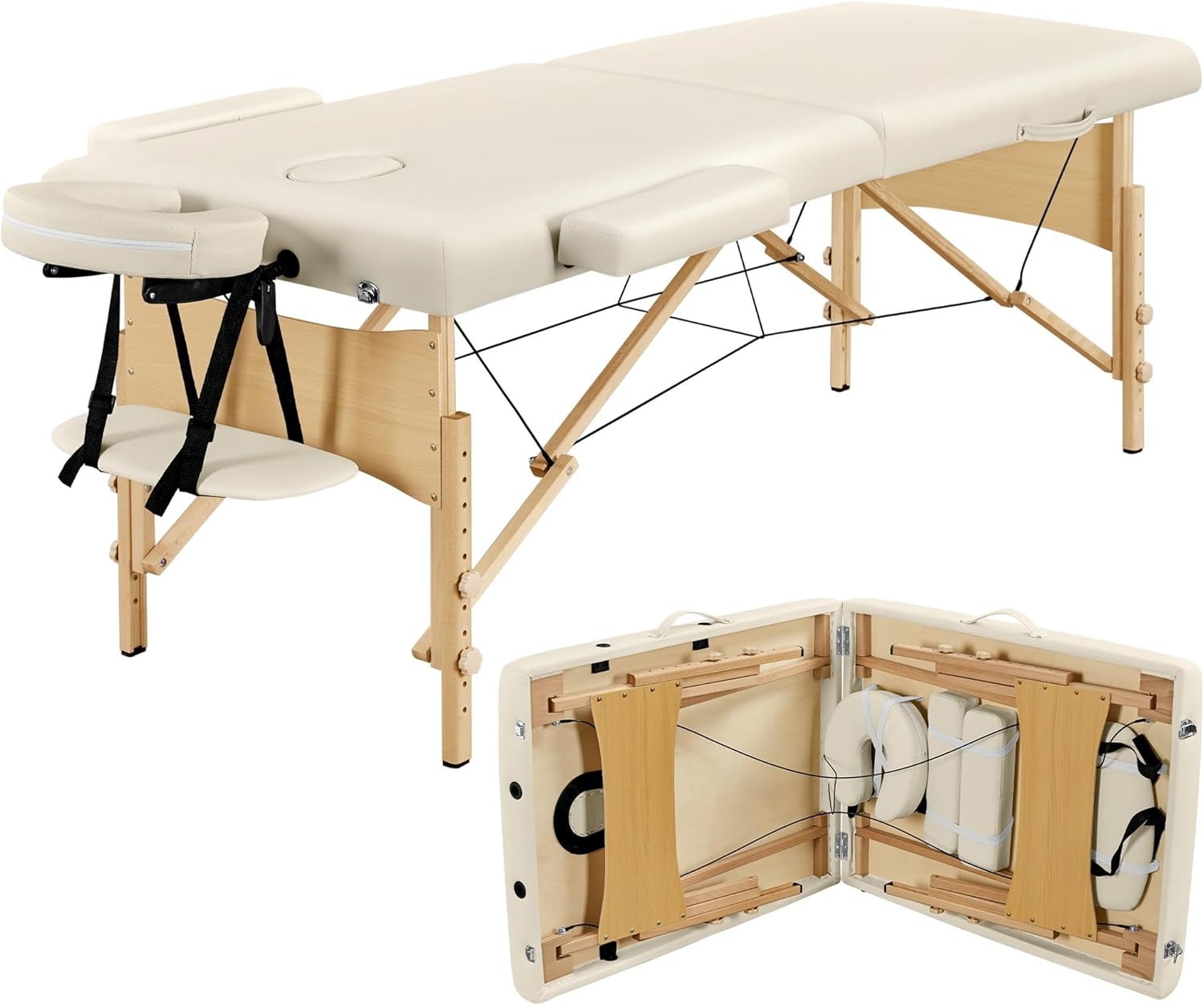 Massage Table Portable Lash Beds Spa Bed Massage Couch Foldable Spa Tables