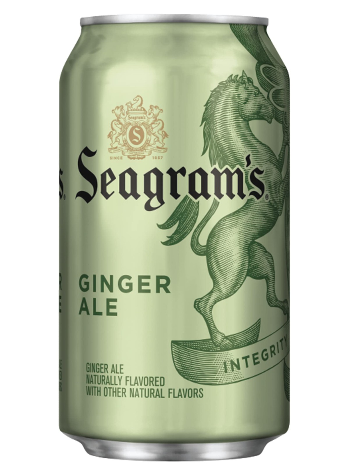 Seagram's Ginger Ale Mini Cans, 7.5 Oz, 12 Pack, In Snackur Ship Safe Box