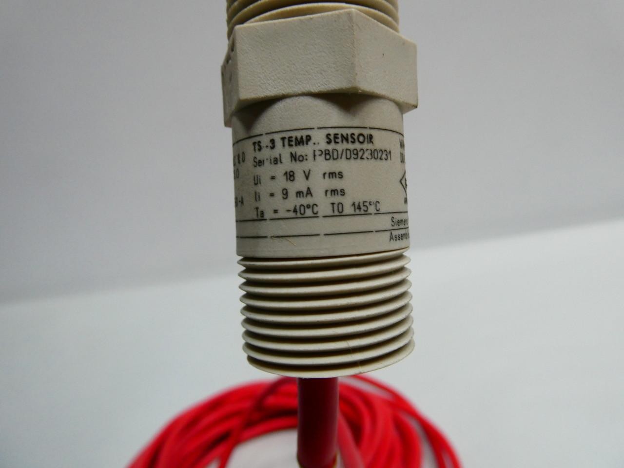 Siemens 7ML18133AB3 Temperature Sensor -40-145c