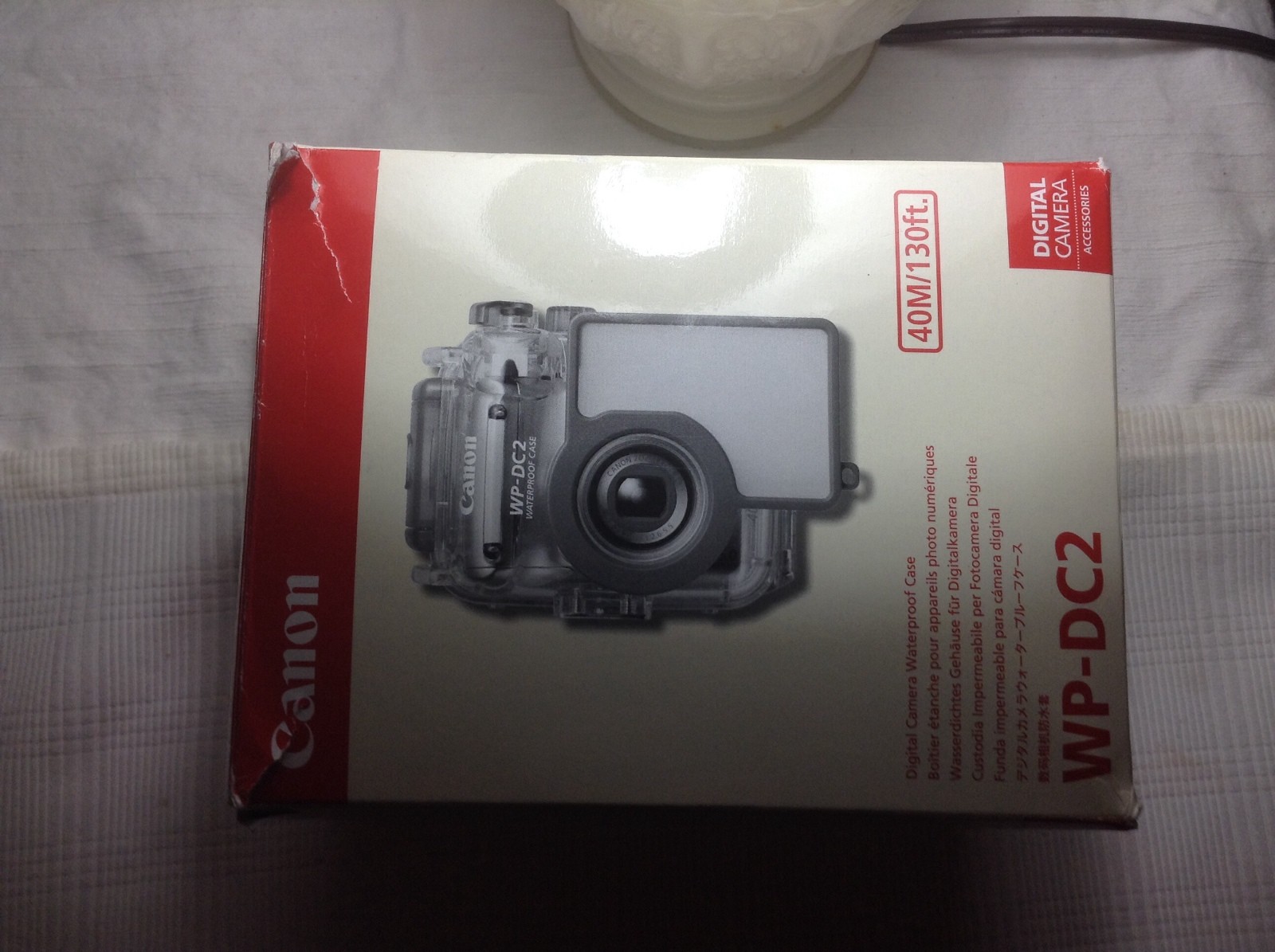 Canon WP-DC2 Waterproof Case with Sea and Sea lens Adapter for WP- DC300