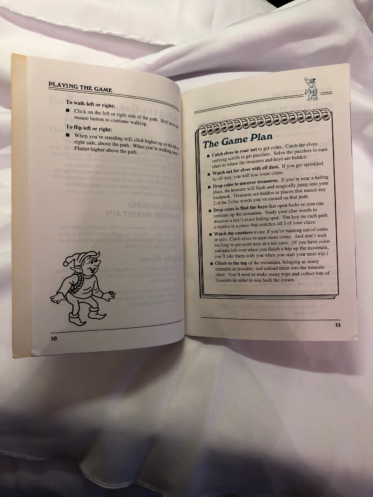 1994 The Learning Company Treasure Mountain! *User Guide only*