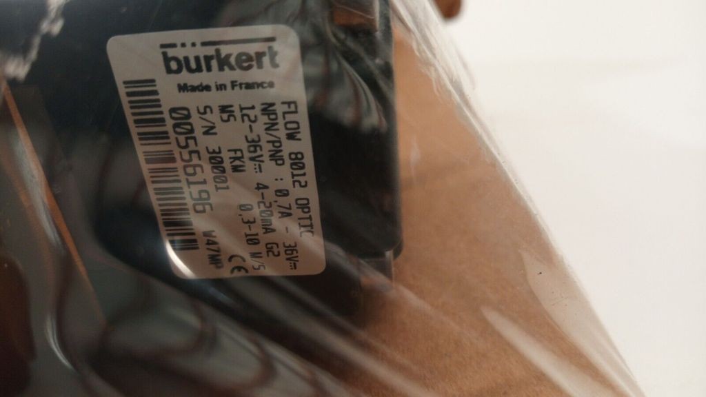 Bürkert type 8012 flow sensor flow sensor DN32, 00556015 inline impeller