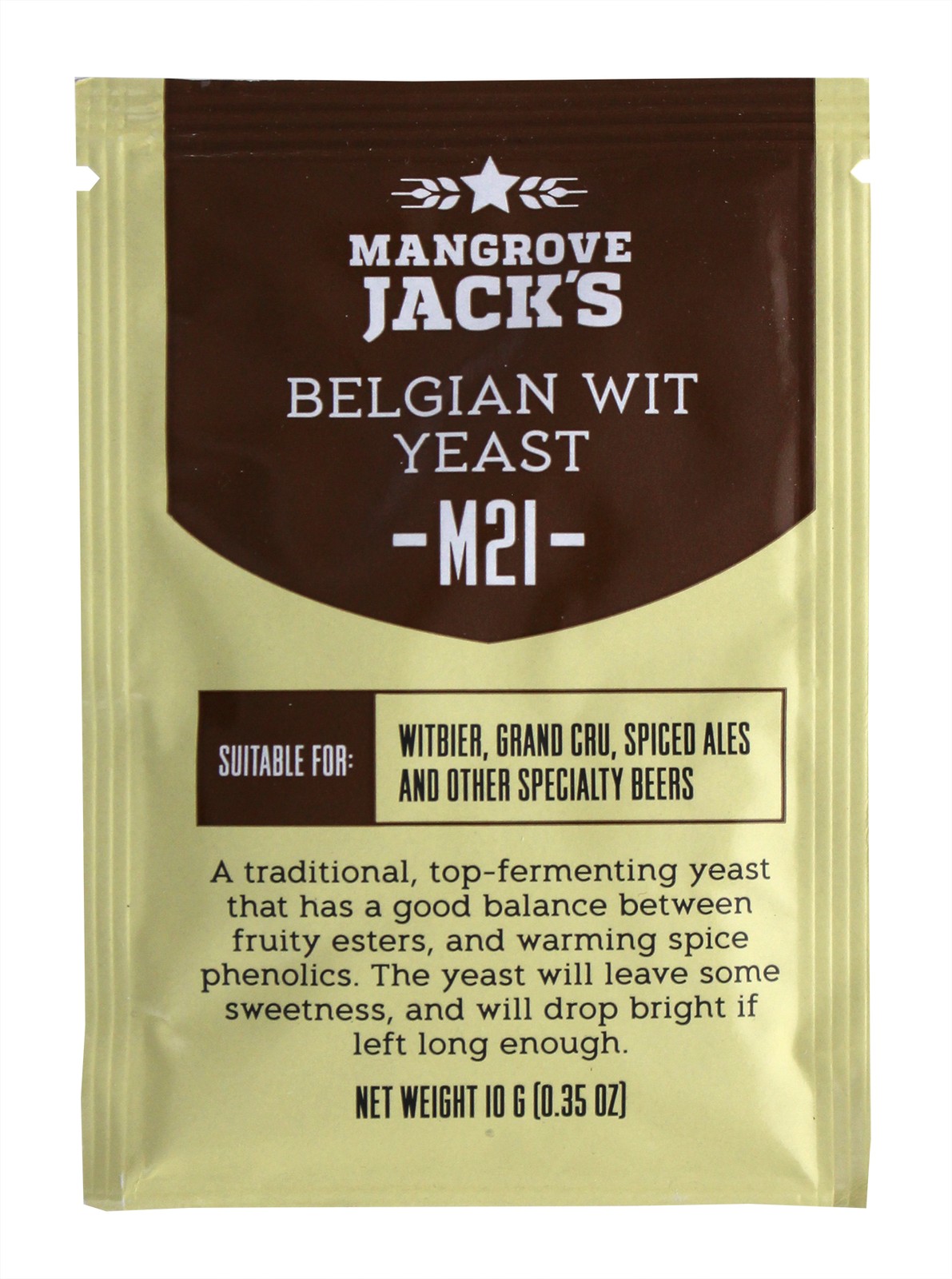 Mangrove Jack's Craft Series Yeast M21 Belgian Wit 10g
