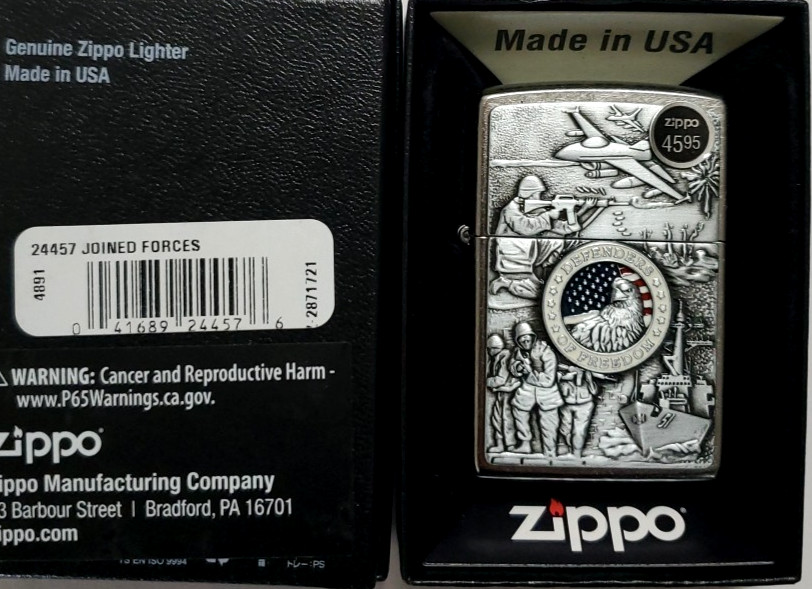 Zippo Lighter Joined Forces 24457 #57