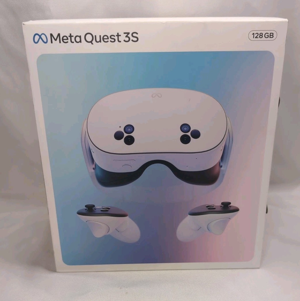 Meta Quest 3S 128GB Virtual Reality VR Headset - NEW SEALED