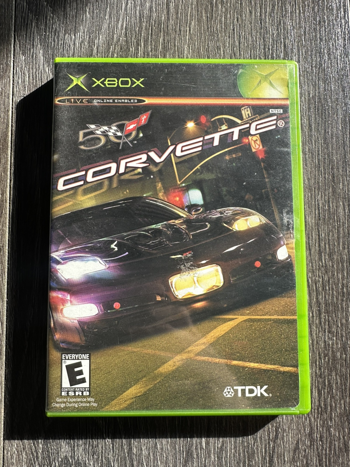 Corvette (Microsoft Xbox, 2004) Case Only
