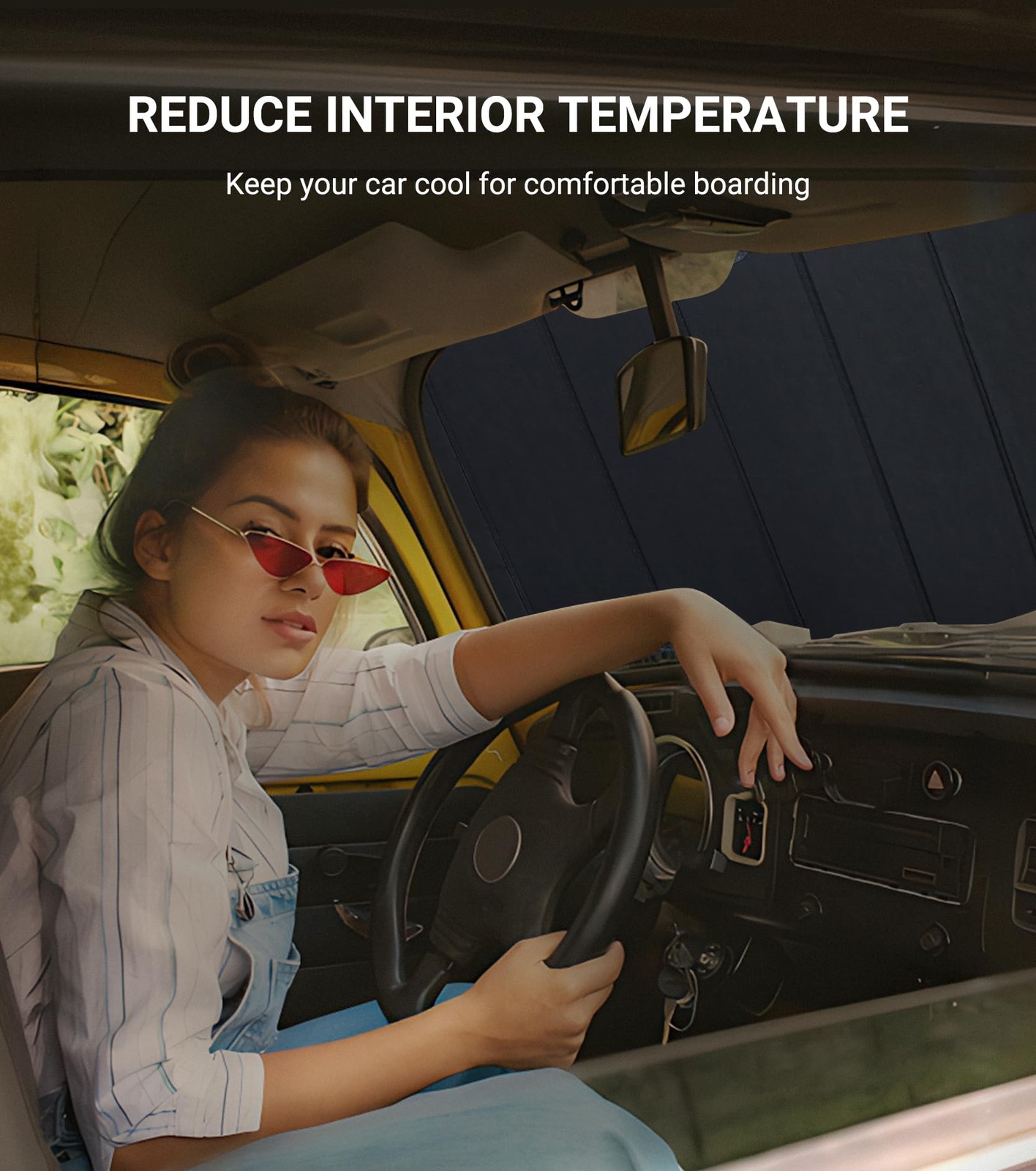 Custom Windshield Sunshade for 20162017 Toyota Tacoma Front Window Protection