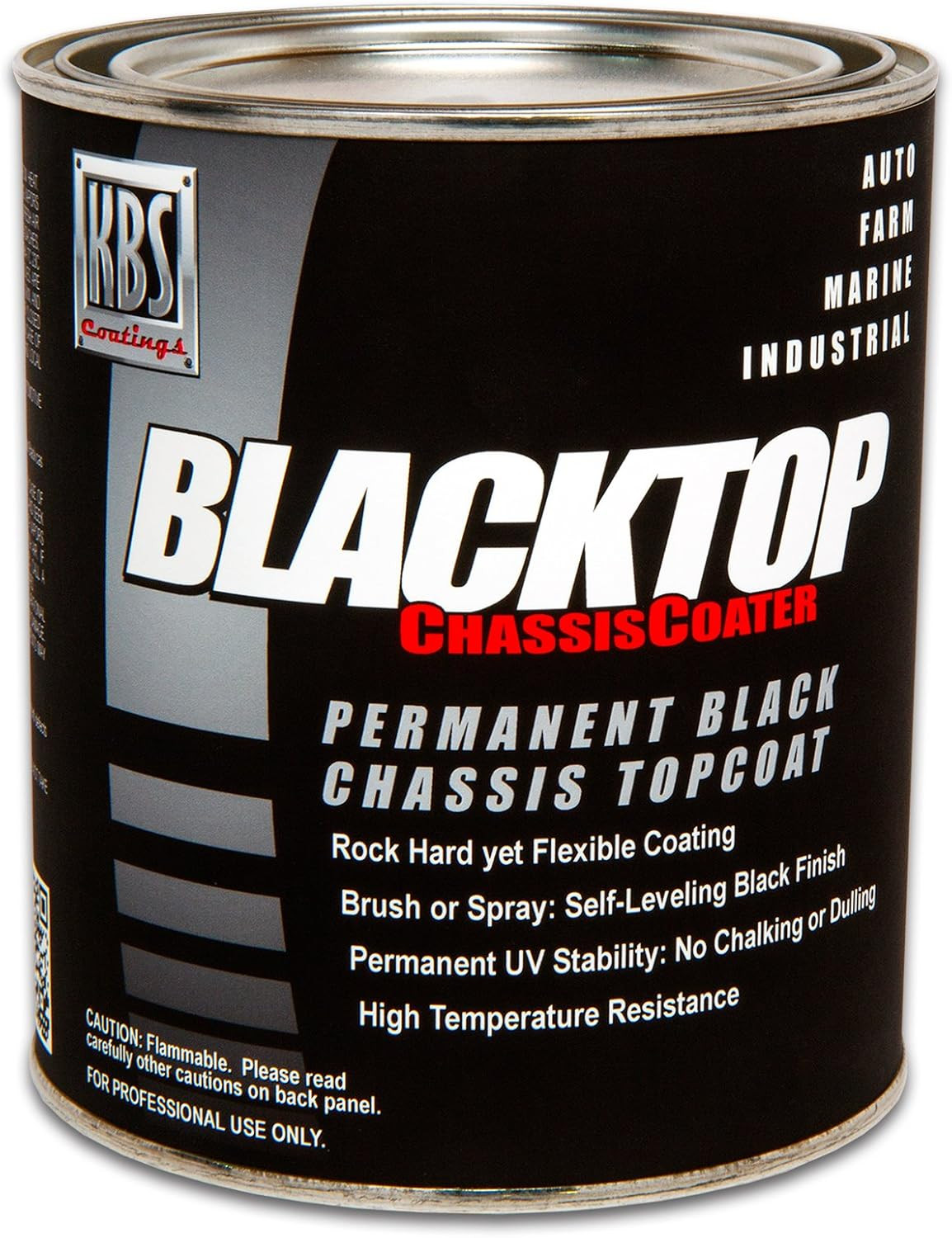 8301 Gloss Black Blacktop Chassis Paint - 1 Pint