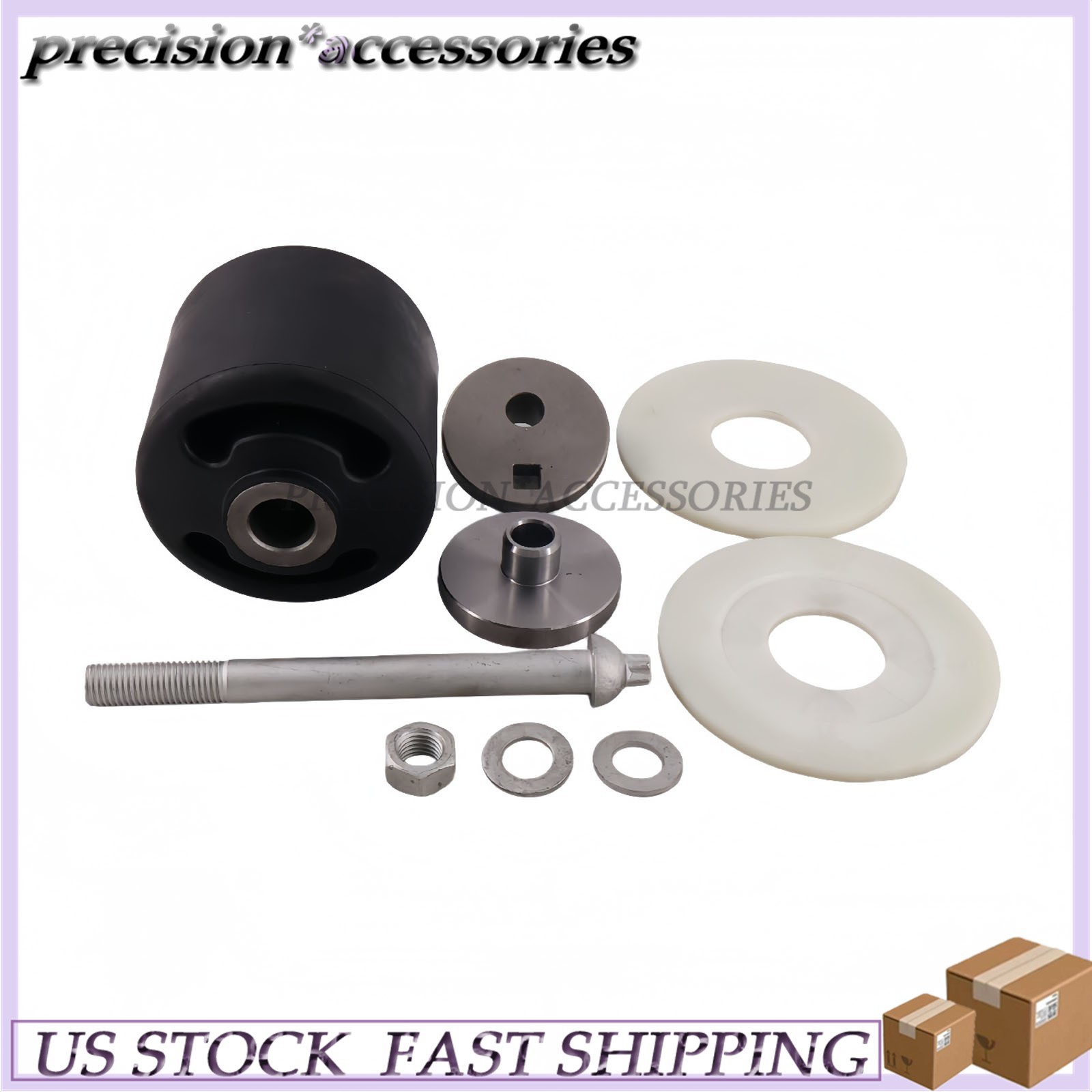 Quick Align Pivot Bushing Kit+Alignment Collars S-28654 Fits Hendrickson