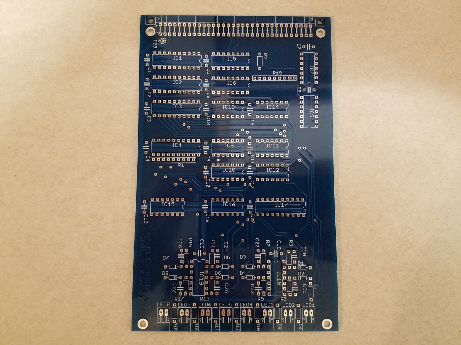 MyCPU Complete Board Set, by Dennis Kuschel, DIY Hardware Project, PCB Only
