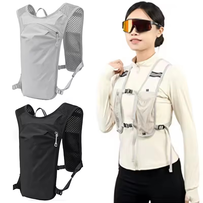Women Men Running Hydration Vest Camping Hydration Bladder Bag Water Pack Backpa