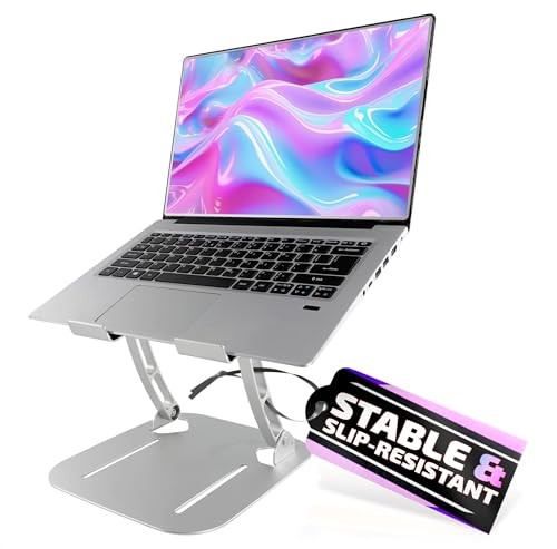 Laptop Stands Height & Angle Adjustable Computer Stand for Laptop -Portable