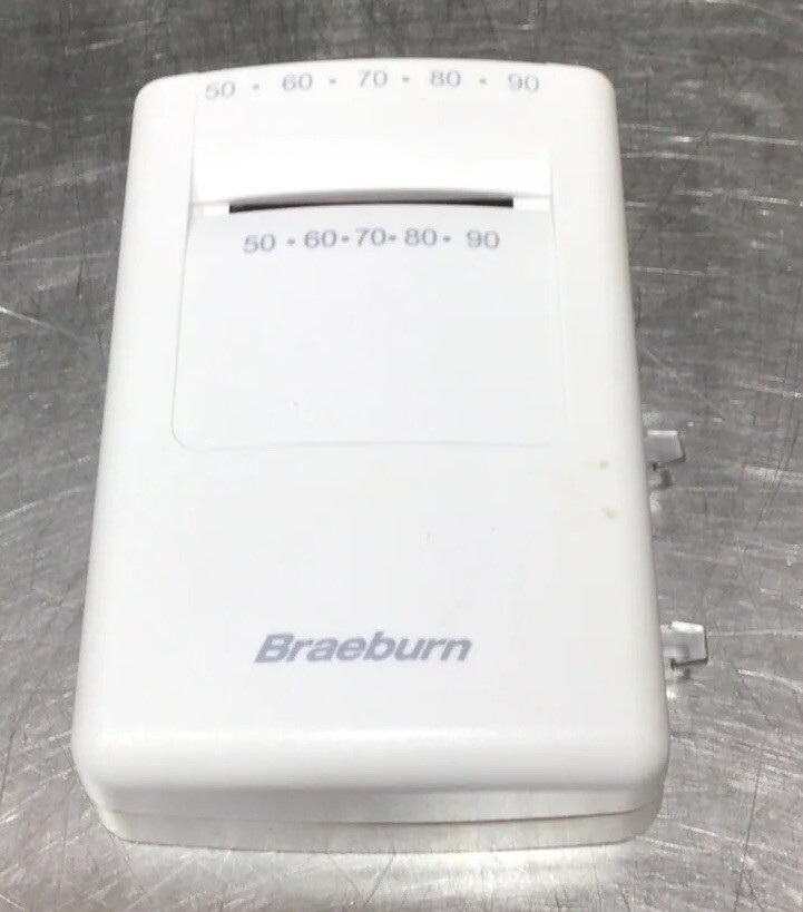 Braeburn 500 1 Heat / 1 Cool Mechanical Thermostat Open Box NOS Surplus