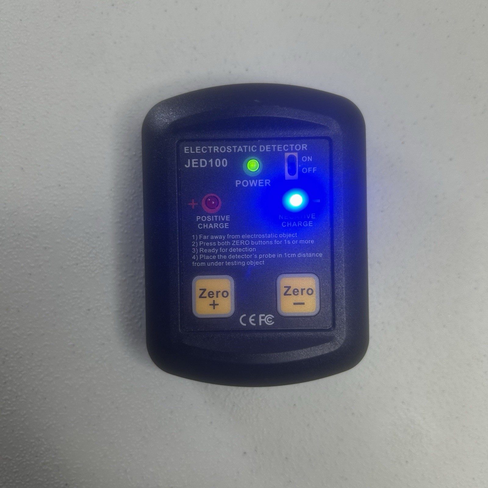 Electrostatic Field Detector, Surface Electric Test Static Electricity Field Met