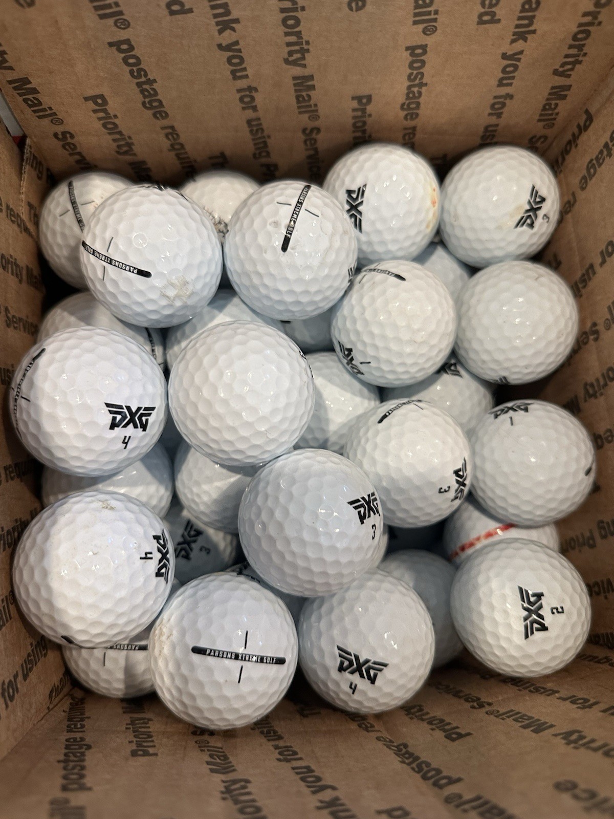 72 PXG Golf Used Golf Balls AAA Parsons Xtreme Golf Balls