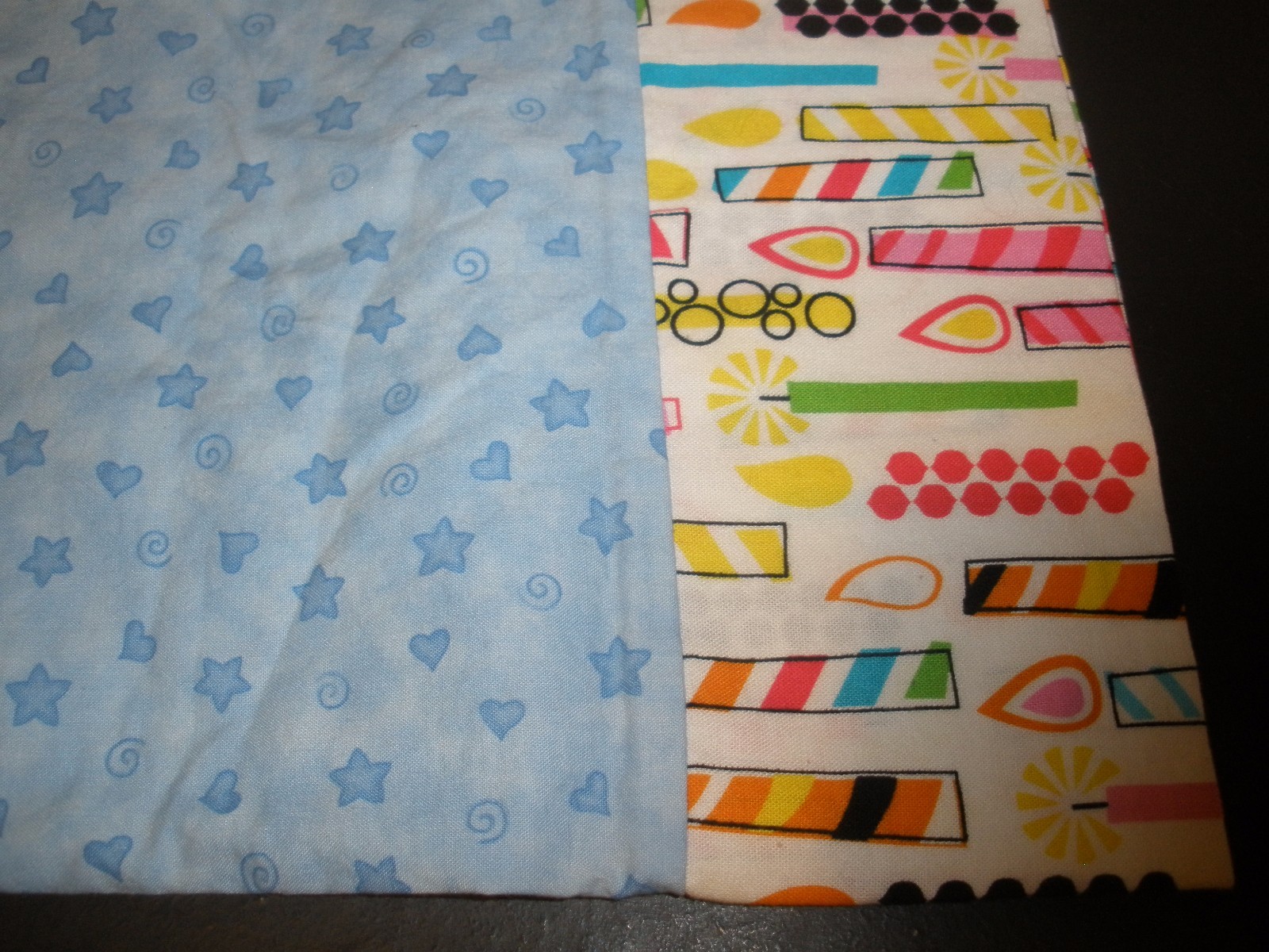 Birthday candles pillowcase standard size