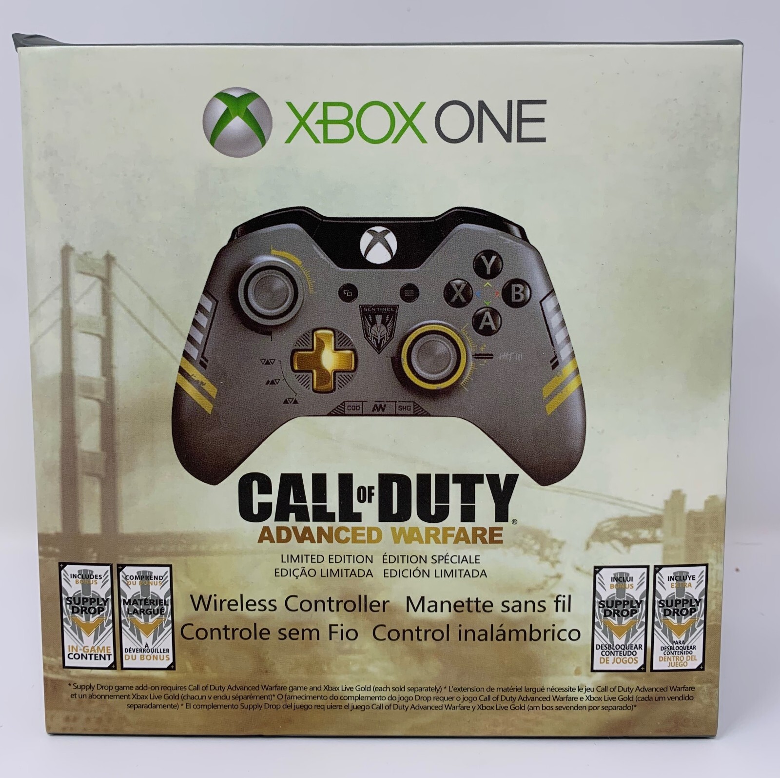 Microsoft Xbox One Joystick Call of Duty Limited edition Controller Rare Find!