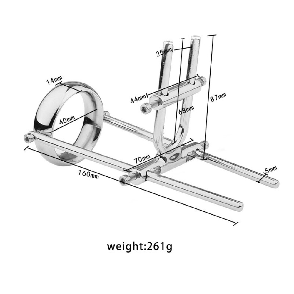 Male Penis Extender Enlargement System Enlarger Stretcher Traction Device Toys