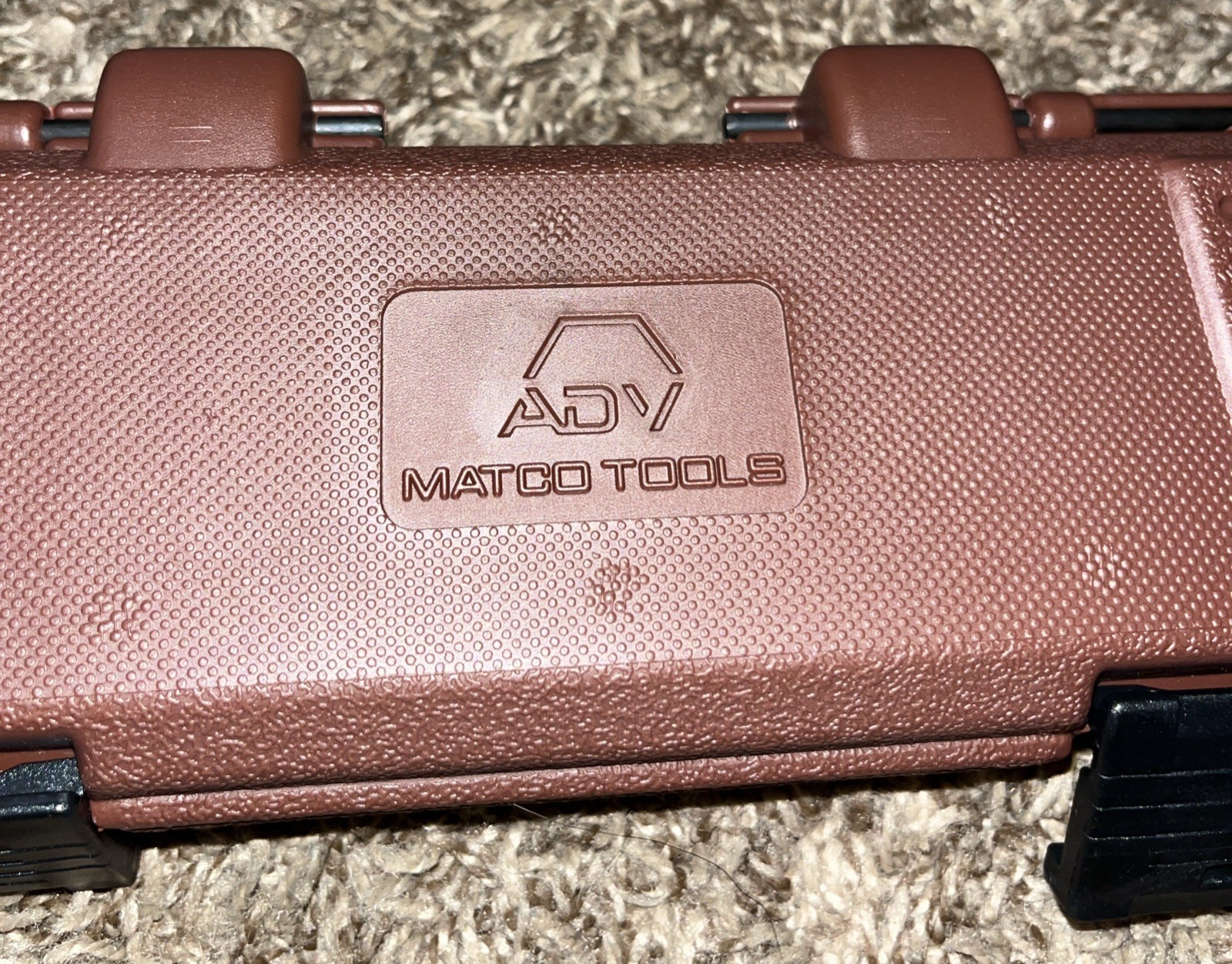 Matco Tools 1/4 Shallow Socket 5,5.5-15 Blow Molded Case Organizer