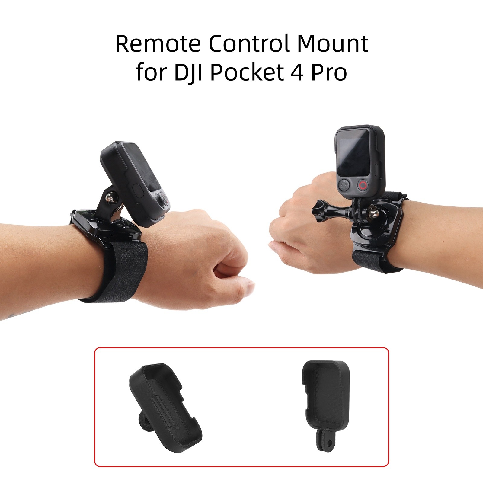 For DJI Pocket 4 Pro Mobile 8P FrameTap Remote Control Extension Mount Wristband