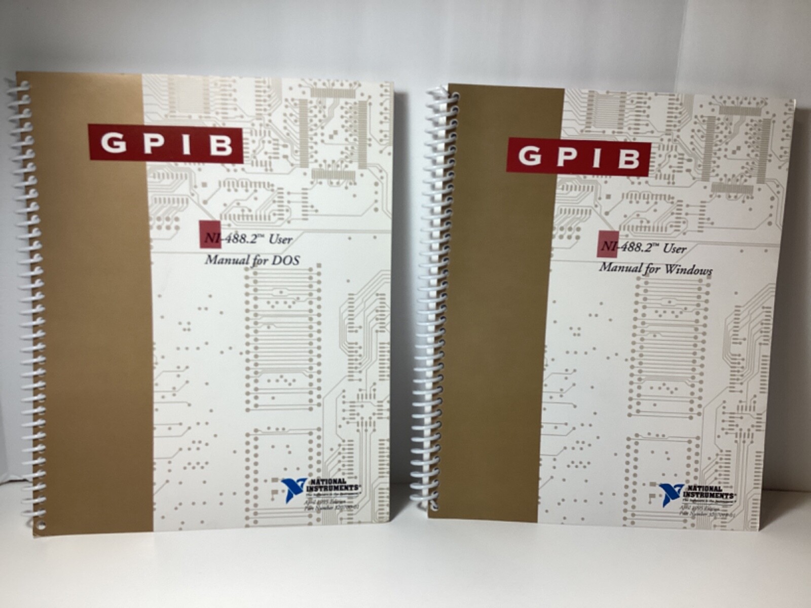National Instruments Software GPIB/TNT NI-488.2 Software Manuals Disk 1995 Vtg
