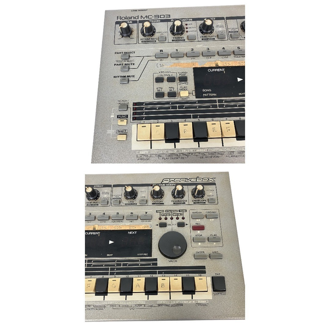 Roland MC-303 Sequencer Groovebox Drum Machine Sound Module JANK