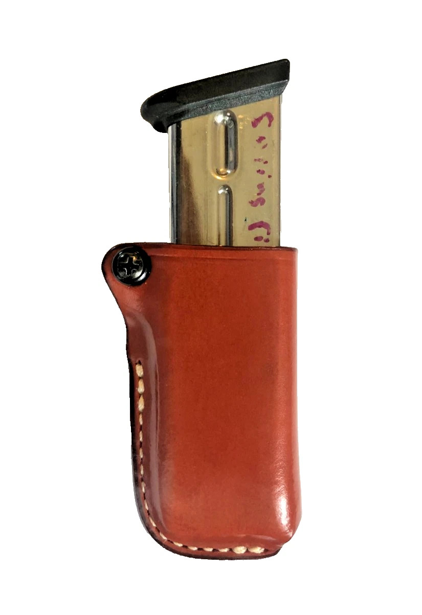 Leather Mag Case 9mm /40 Double Stack / SIG P228/229/226/250/320/365 - (# 1189)