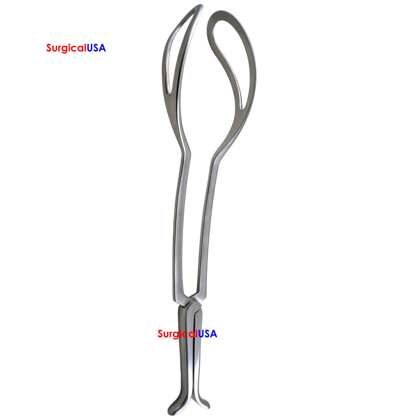 Piper Obstetrical Forceps 17.5" Grasping Forceps Stainless Steel