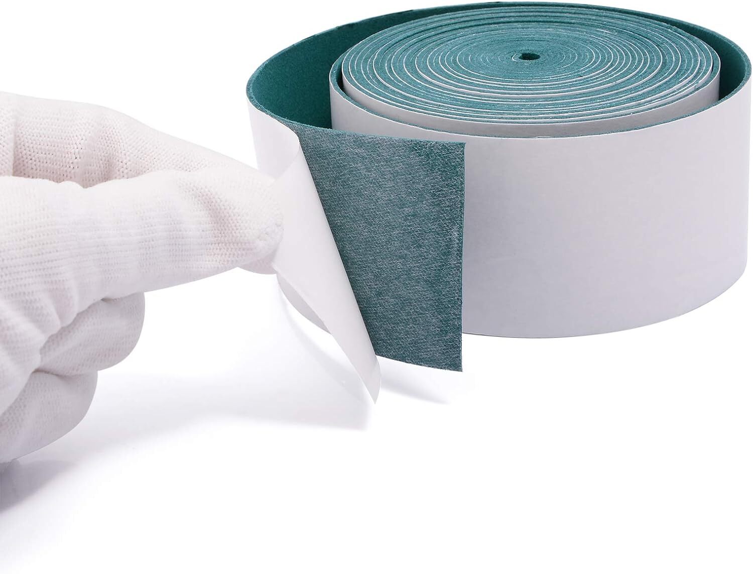 2M Dark Green Squeegee Suede Felt Replacement Microfiber For Smooth Application