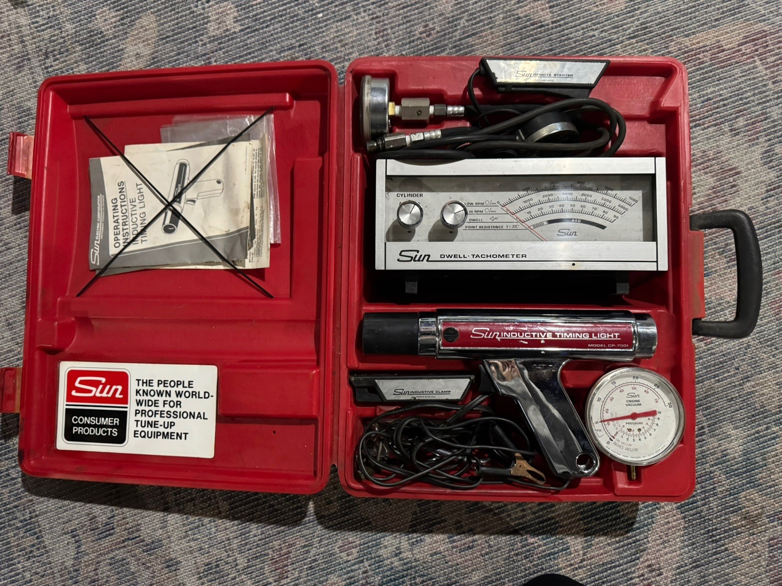 Sun Tune-Up Testing Equipment