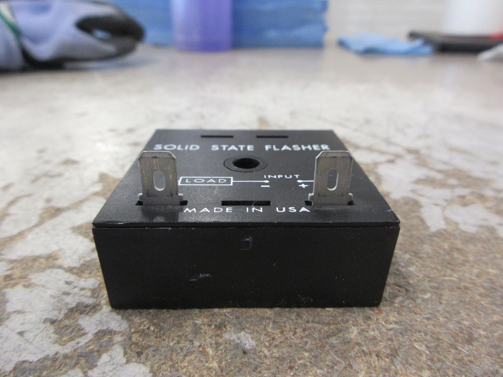 SSAC Entrelec Solid State Flasher FS324 75FPM 24VDC 1.5A Used