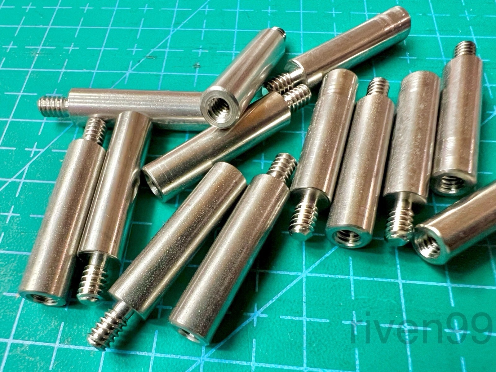 Lot 10pcs RAF Round Threaded SS Standoff,#4-40, 3/4" Long, M-F, Male-Female