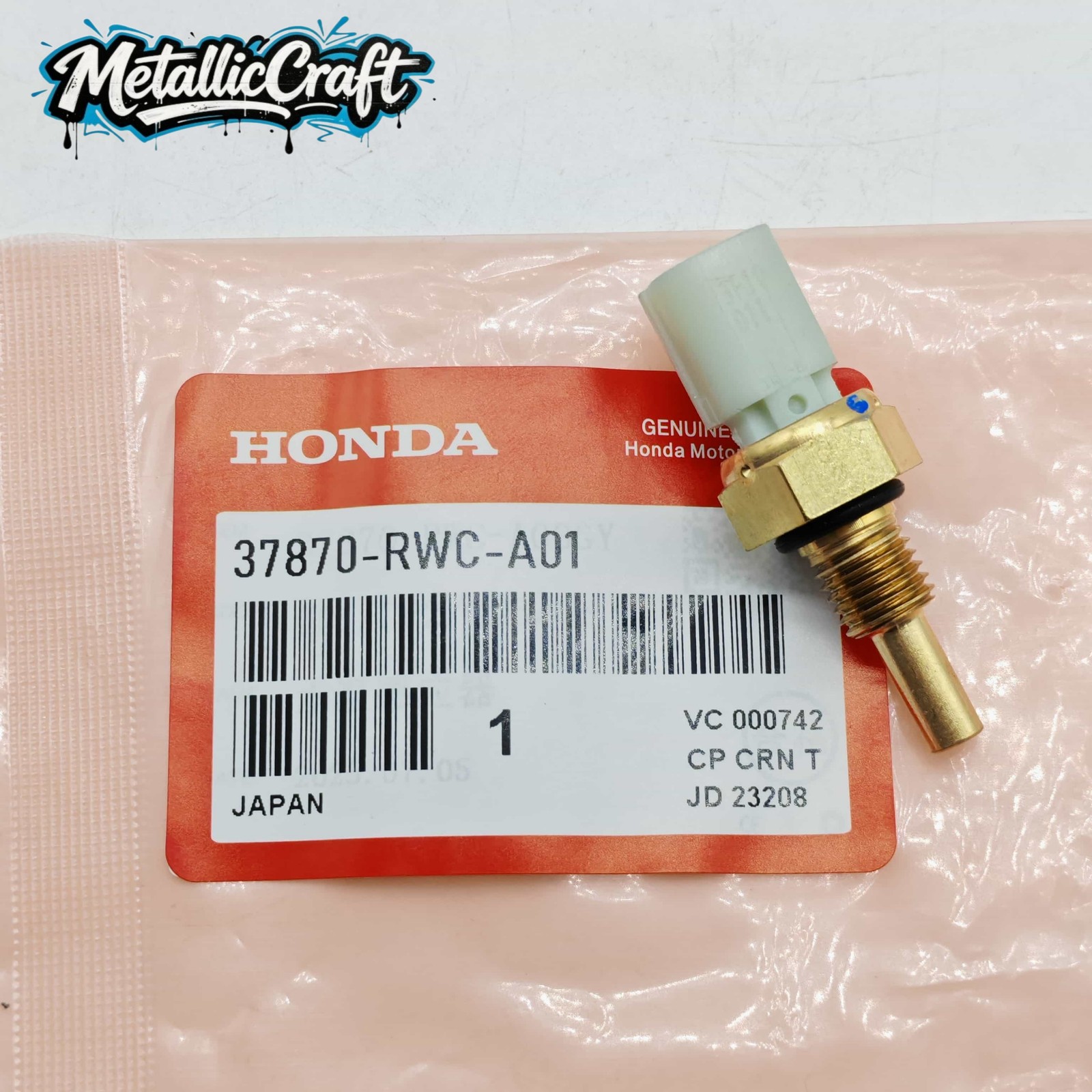 OEM Engine Coolant Temperature Sensor 37870-RWC-A01 for Honda Pilot Accord Acura