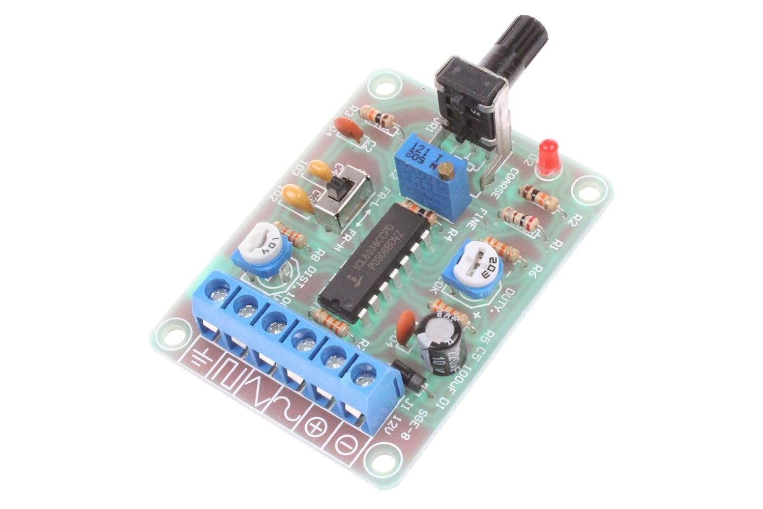 Signal Generator DC12V 50-5KHz Adjustable Frequency Sine Triangle Square