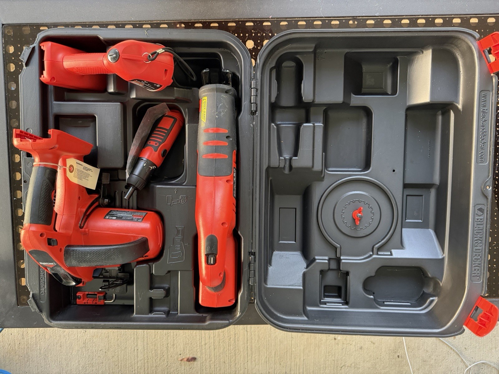 BLACK+DECKER Fire Storm 18V Power Tool Combo Kit, Circular & Reciprocating Saw